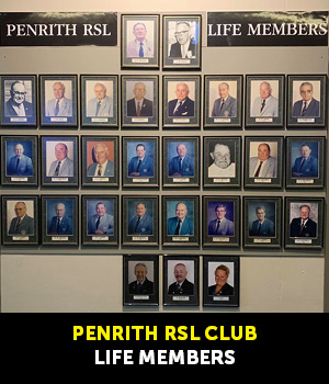 Life Members - Penrith RSL