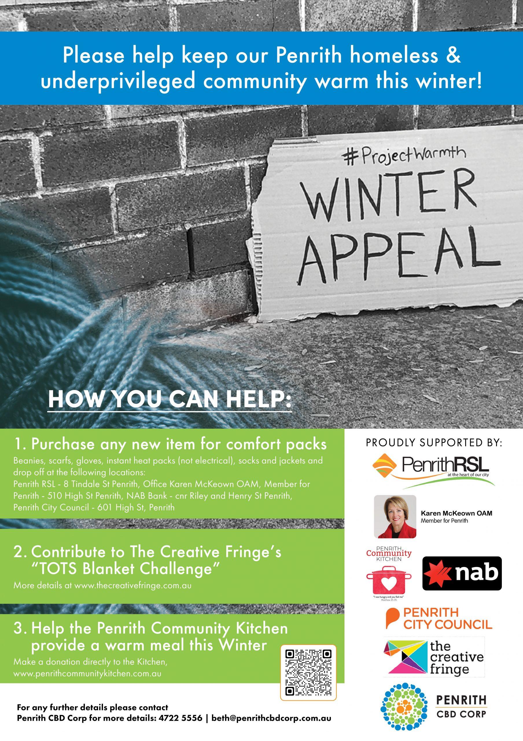 Winter Appeal - Penrith RSLPenrith RSL