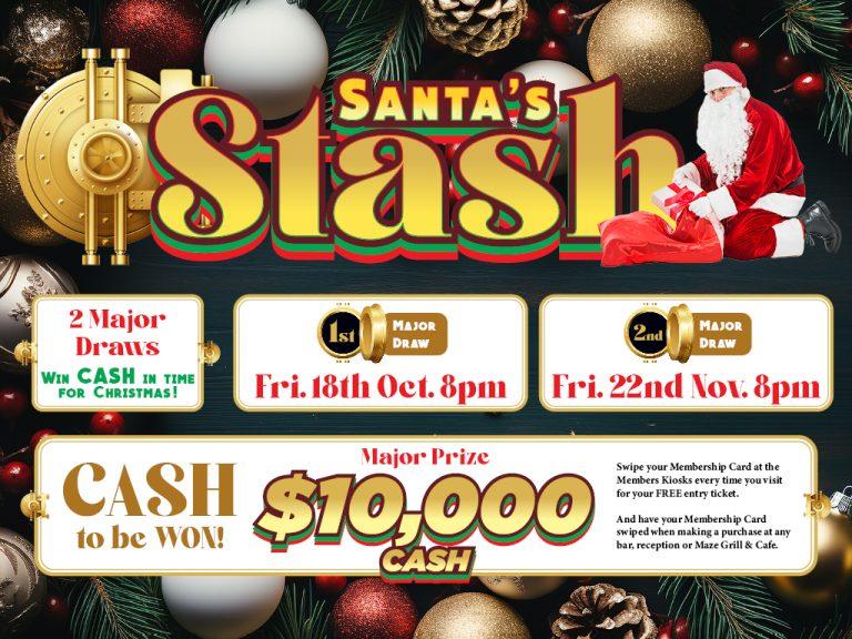 Santa's Stash! Cash to be won! Penrith RSLPenrith RSL