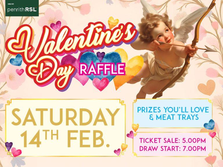 Valentine's Raffle - Penrith RSLPenrith RSL